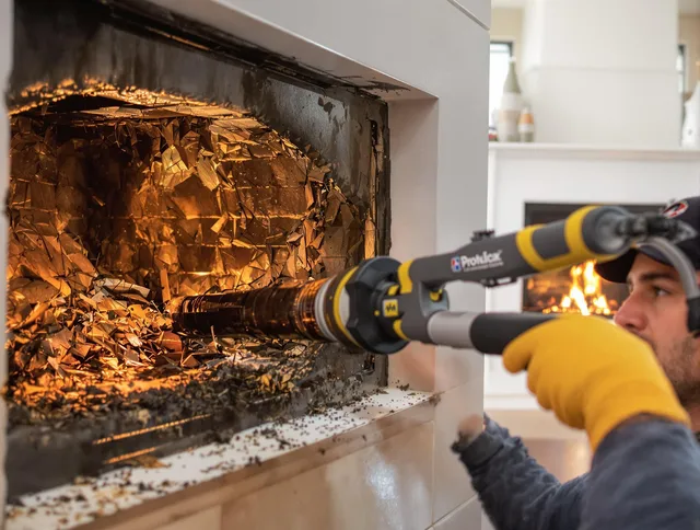 Professional chimney cleaning by Diamond Bar Chimney Sweep in Diamond Bar, CA