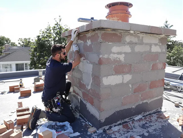 Advanced chimney repair process by Diamond Bar Chimney Sweep in Diamond Bar, CA