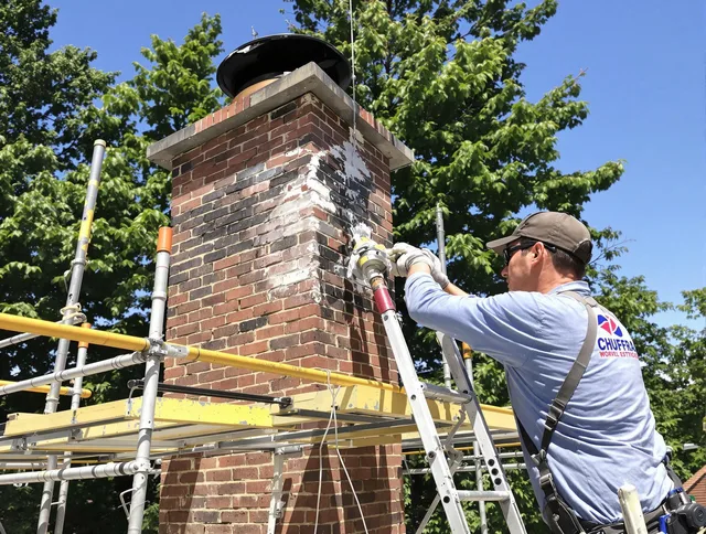 Structural chimney repair by Diamond Bar Chimney Sweep in Diamond Bar, CA