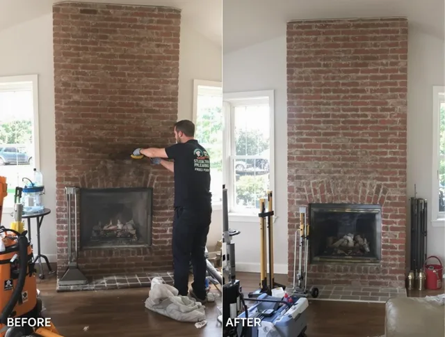Finished chimney sweeping service by Diamond Bar Chimney Sweep in Diamond Bar, CA